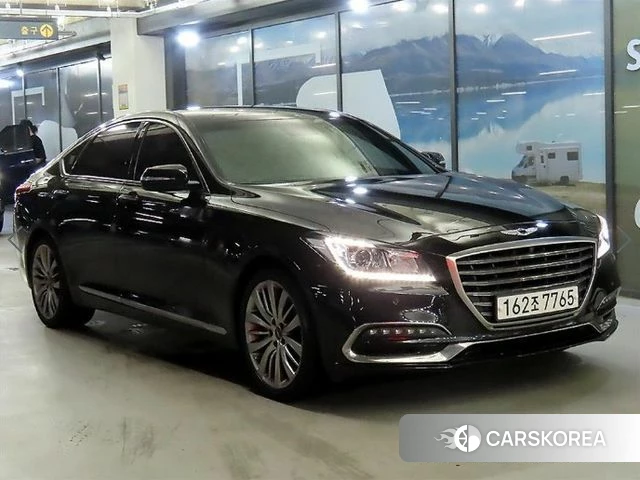 Genesis G80 2018 Черный из Кореи