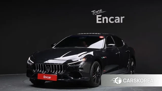 Maserati Ghibli 2019 Черный из Кореи