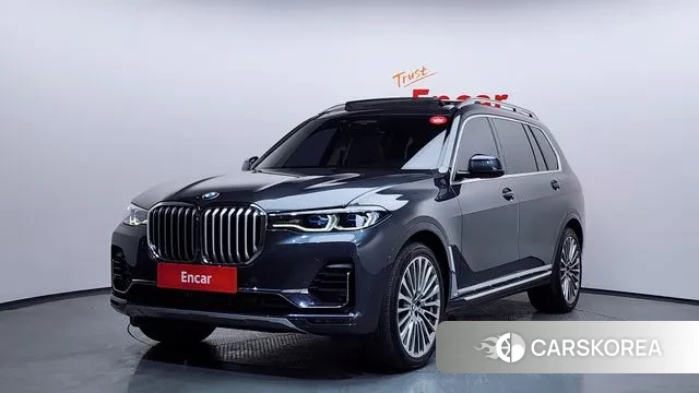 BMW X7 (G07) 2022 Серый из Кореи