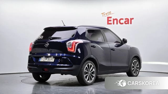 Ssangyong Tivoli Armor 2018 Синий из Кореи