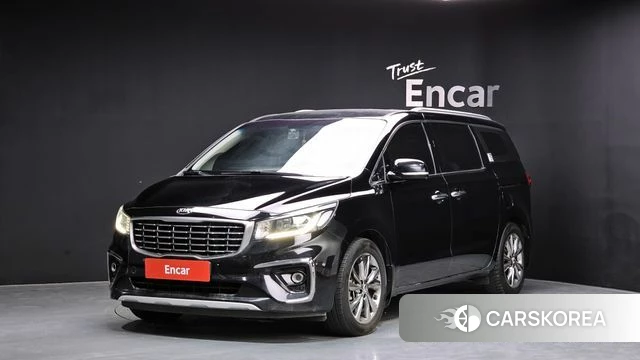 Kia The New Carnival 2018 Черный из Кореи
