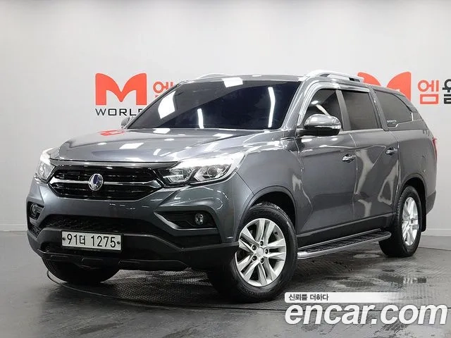 Ssangyong Rexton Sports 2019 Серый из Кореи