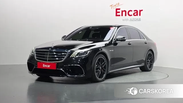 Mercedes-Benz S-Class W222 2020 Черный из Кореи