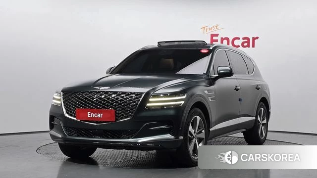 Genesis GV80 2020 Темно-зеленый из Кореи