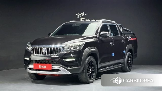 Ssangyong Rexton Sports Cannes 2021 Черный из Кореи