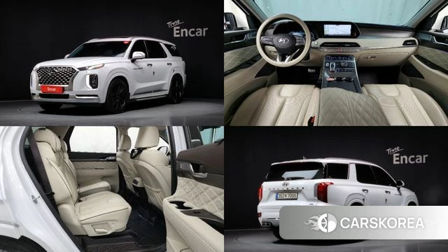 Hyundai Palisade 2020 Белый из Кореи