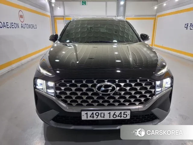 Hyundai The New Santa Fe 2023 Черный из Кореи
