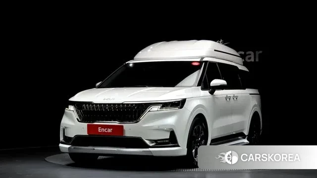 Kia Carnival 4th generation 2023 Белый из Кореи