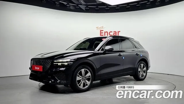 Genesis GV70 2021 Черный из Кореи