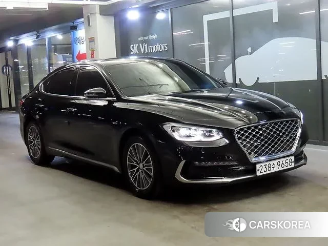 Hyundai Grandeur IG Hybrid 2019 Черный из Кореи