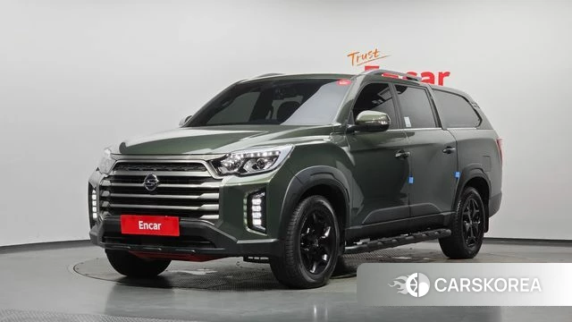 Ssangyong The New Rexton Sport 2021 Темно-зеленый из Кореи