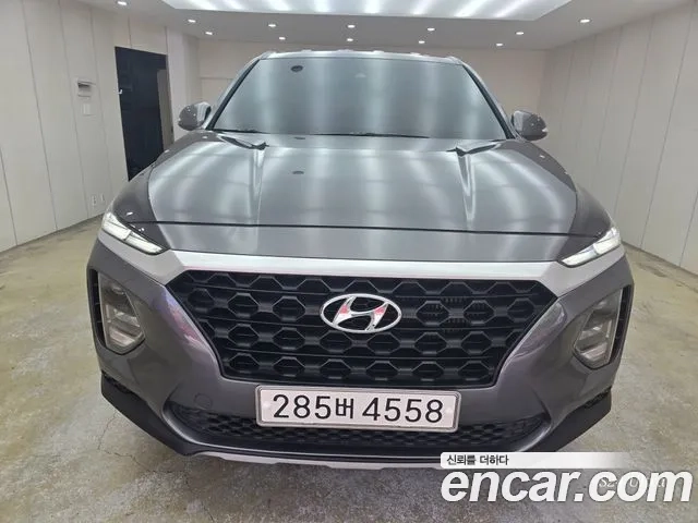 Hyundai Santa Fe TM 2018 Серый из Кореи