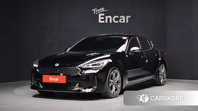 Kia Stinger 2019 Черный из Кореи