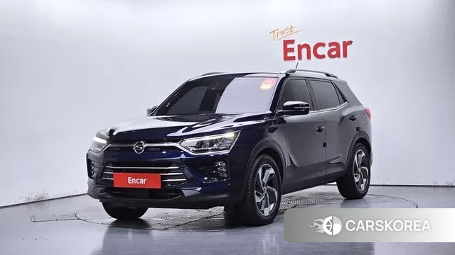 Ssangyong Beautiful Korando 2019 Синий из Кореи
