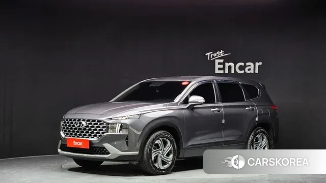 Hyundai The New Santa Fe 2021 Серый из Кореи