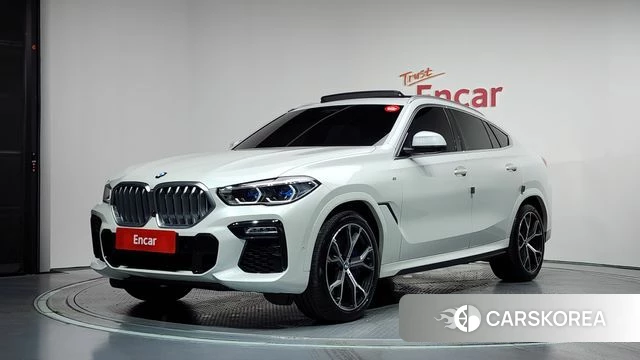 BMW X6 (G06) 2020 Белый из Кореи