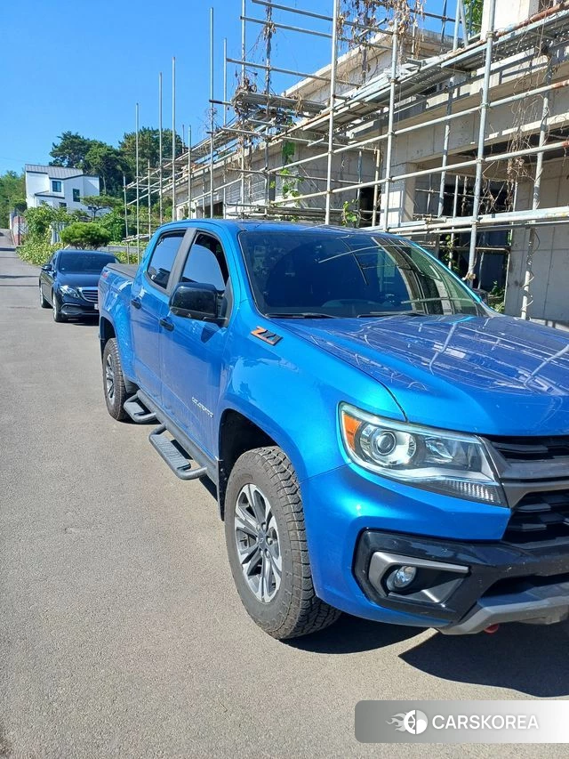 Chevrolet (GM Daewoo) Real New Colorado 2021 Синий из Кореи