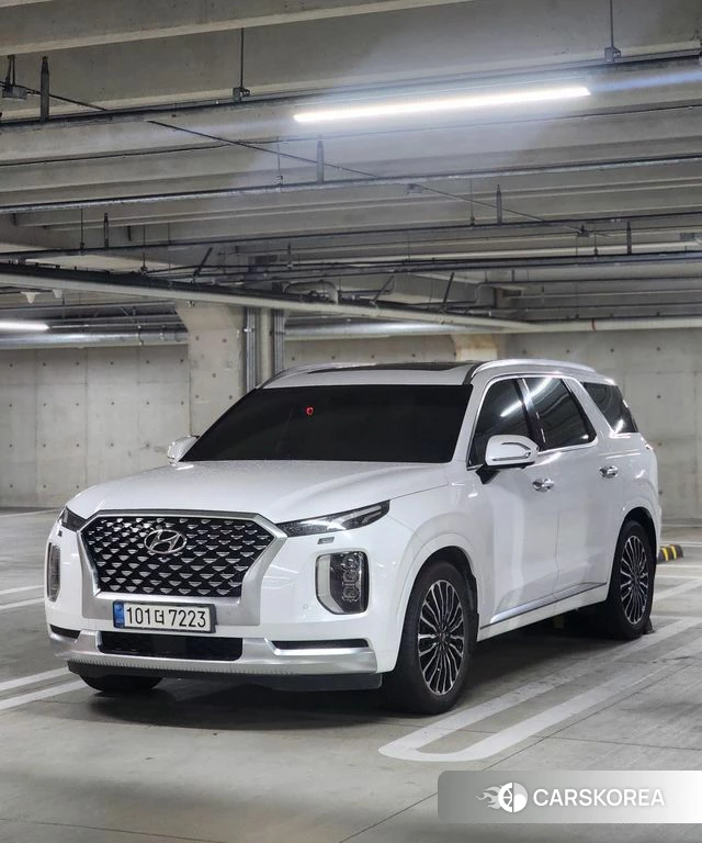 Hyundai Palisade 2021 Белый из Кореи