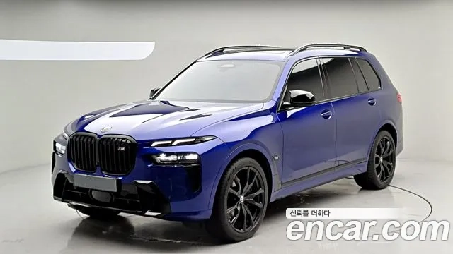 BMW X7 (G07) 2022 Синий из Кореи