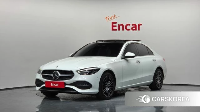 Mercedes-Benz C-Class W206 2022 Белый из Кореи