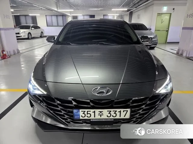 Hyundai Avante (CN7) 2021 Серый из Кореи