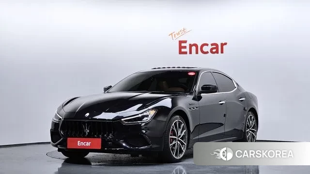 Maserati Ghibli 2022 Черный из Кореи