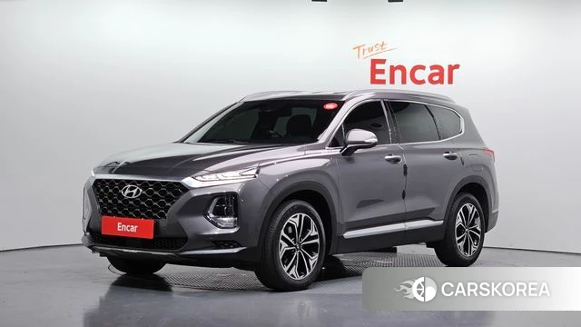 Hyundai Santa Fe TM 2020 Серый из Кореи