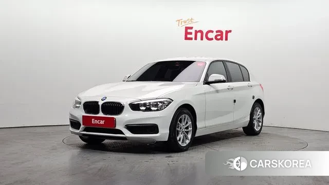 BMW 1 Series (F20) 2018 Белый из Кореи