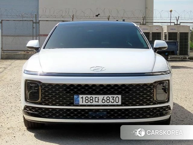 Hyundai Grandeur (GN7) 2024 Белый из Кореи