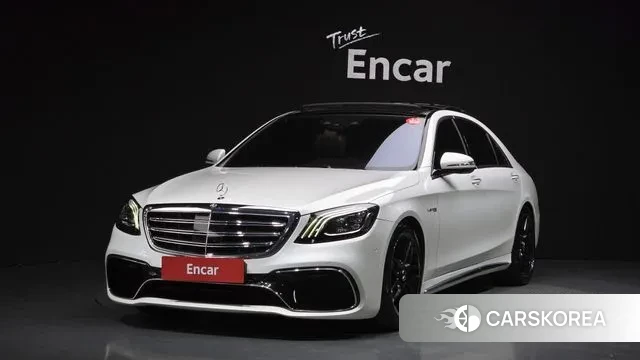 Mercedes-Benz S-Class W222 2018 Белый из Кореи