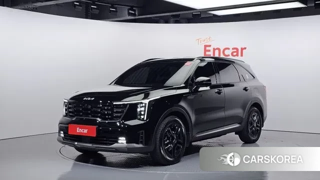 Kia The New Sorento 4th Generation 2023 Черный из Кореи