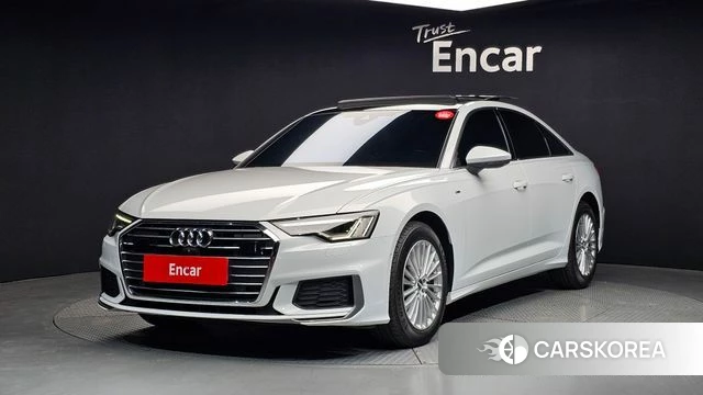 Audi A6 (C8) 2021 Белый из Кореи
