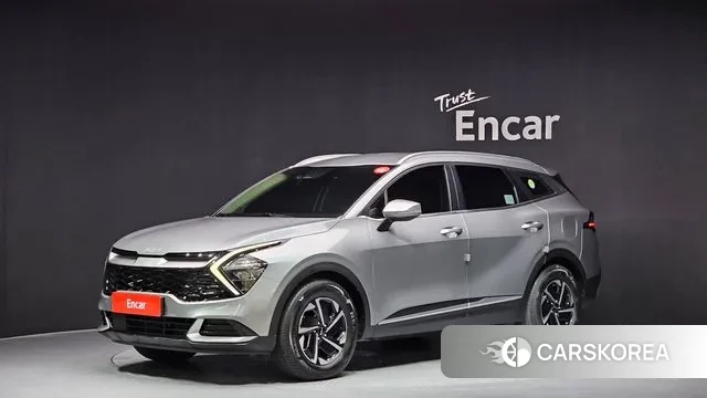 Kia Sportage 5th Generation Hybrid 2022 Серебристо-серый из Кореи