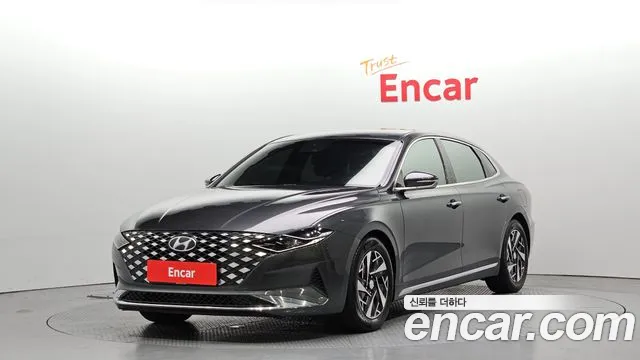 Hyundai The New Grandeur IG Hybrid 2020 Серый из Кореи