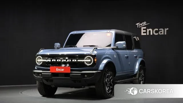 Ford Bronco 6th Generation 2024 Небесно-голубой из Кореи