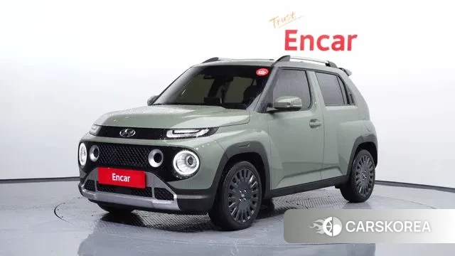 Hyundai Casper 2022 Светло-зеленый из Кореи