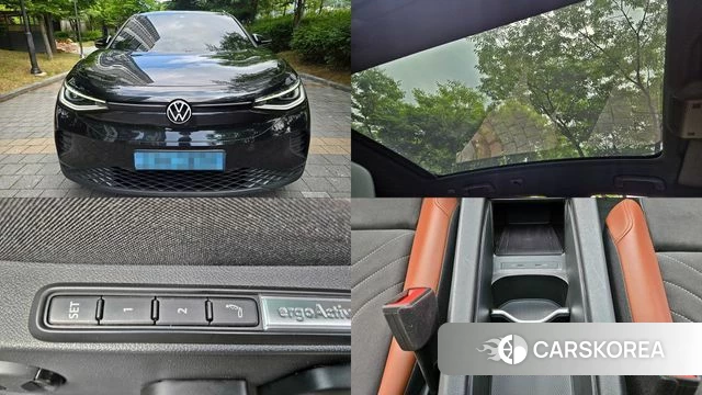 Volkswagen ID.4 2023 Черный из Кореи