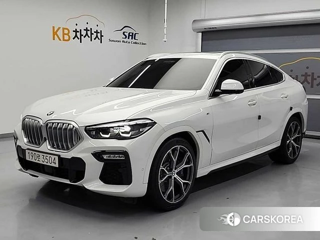 BMW X6 (G06) 2020 Белый из Кореи