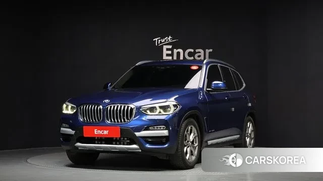 BMW X3 (G01) 2018 Синий из Кореи
