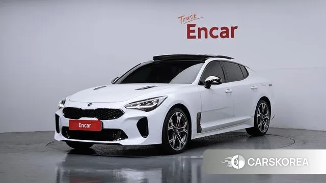 Kia Stinger 2018 Белый из Кореи