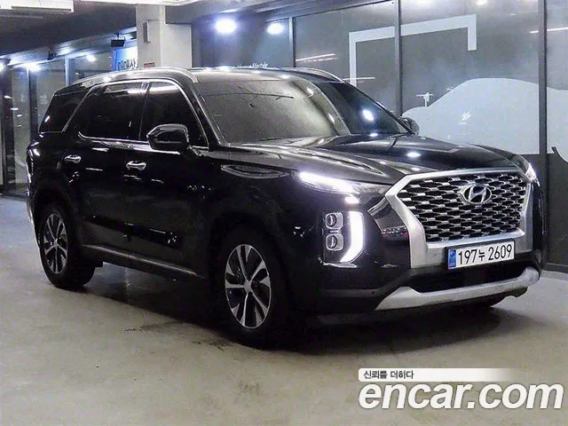 Hyundai Palisade 2021 Синий из Кореи