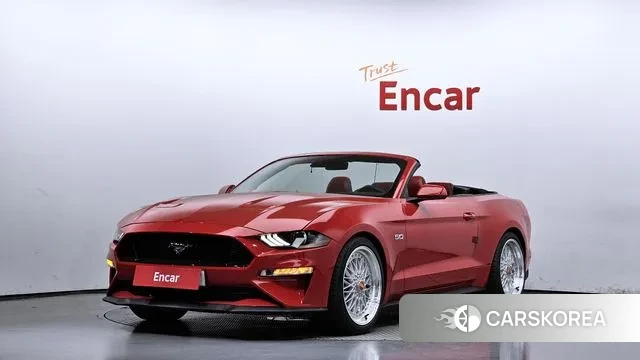 Ford Mustang 2021 Красный из Кореи