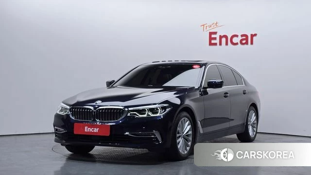 BMW 5 Series (G30) 2019 Синий из Кореи