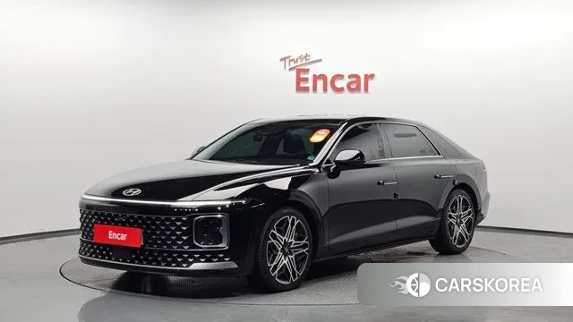 Hyundai Grandeur Hybrid (GN7) 2023 Черный из Кореи