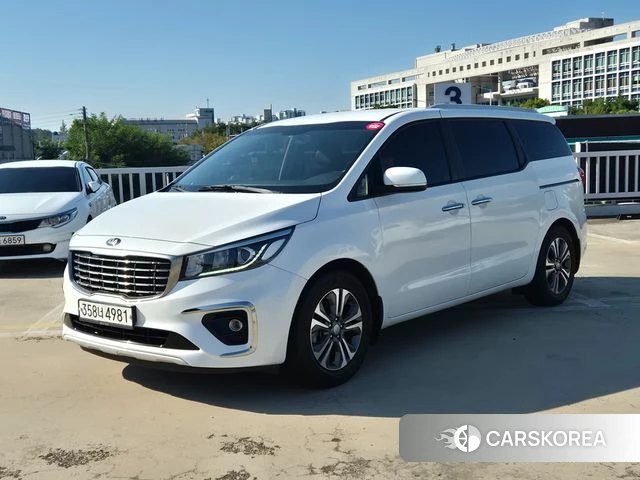 Kia The New Carnival 2019 Белый из Кореи