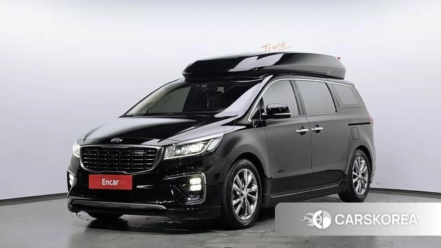 Kia The New Carnival 2018 Черный из Кореи