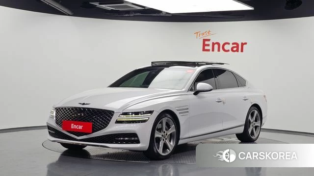 Genesis G80 (RG3) 2022 Белый из Кореи