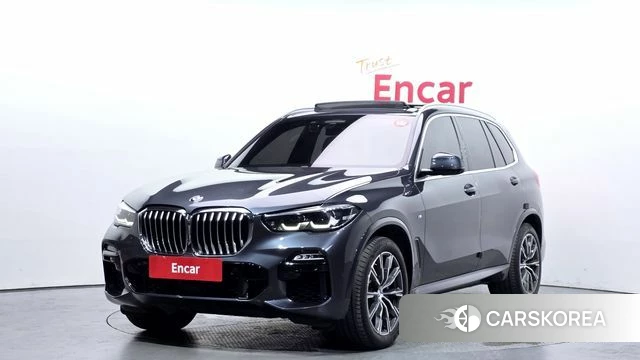 BMW X5 (G05) 2021 Синий из Кореи