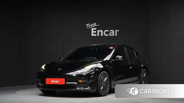 Tesla Model 3 2022 Черный из Кореи