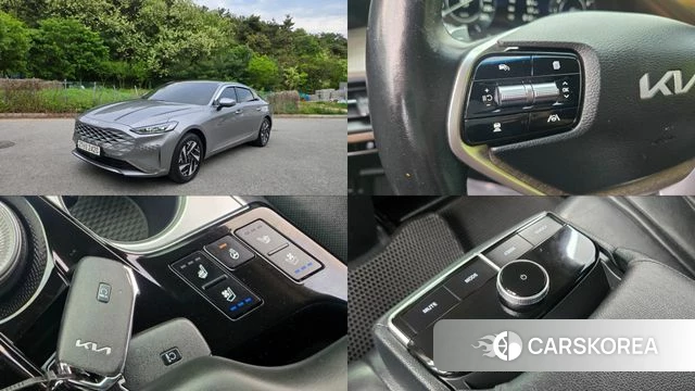 Kia K8 2022 Серебристо-серый из Кореи